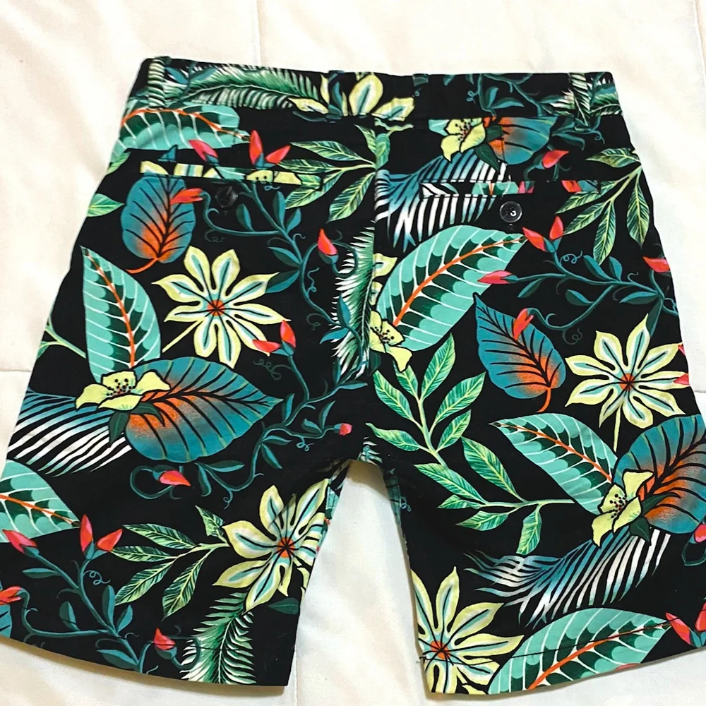 NWOT Scotch Shrunk Boys Printed Cotton Shorts #scotchandsoda #maisonscotch - Picture 3 of 6